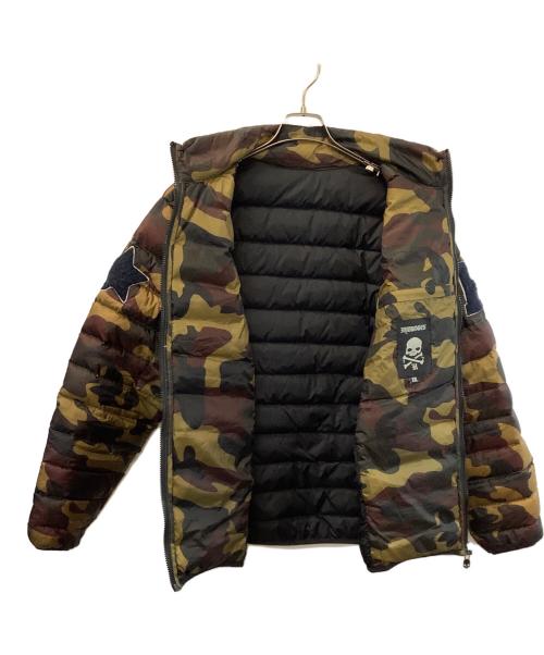 HYDROGEN（ハイドロゲン）HYDROGEN (ハイドロゲン) 中綿ジャケット ブラウン サイズ:記載なしの古着・服飾アイテム