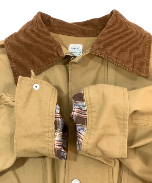 UNGRID（アングリッド）UNGRID (アングリッド) ジャケット ブラウン サイズ:Freeの古着・服飾アイテム