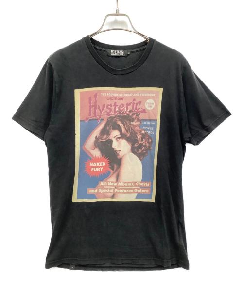 Hysteric Glamour（ヒステリックグラマー）Hysteric Glamour (ヒステリックグラマー) 半袖カットソー ブラック サイズ:Mの古着・服飾アイテム