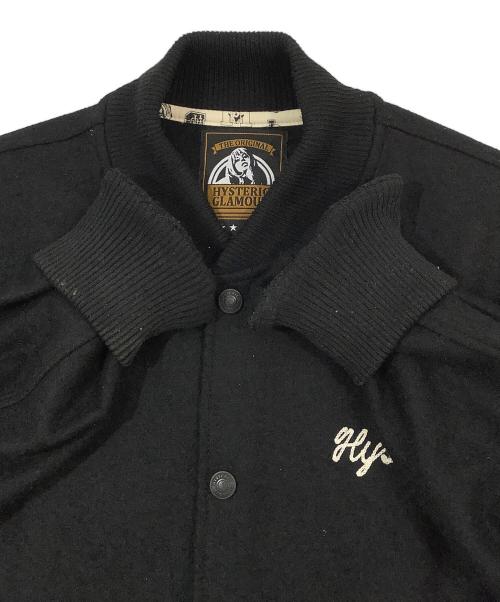 Hysteric Glamour（ヒステリックグラマー）Hysteric Glamour (ヒステリックグラマー) HYS刺繍 ファラオ ジャケット ブラック サイズ:Sの古着・服飾アイテム