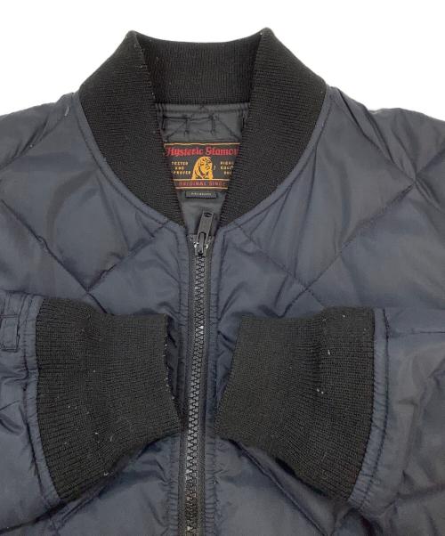 Hysteric Glamour（ヒステリックグラマー）Hysteric Glamour (ヒステリックグラマー) キルティングジャケット ブラック サイズ:Mの古着・服飾アイテム