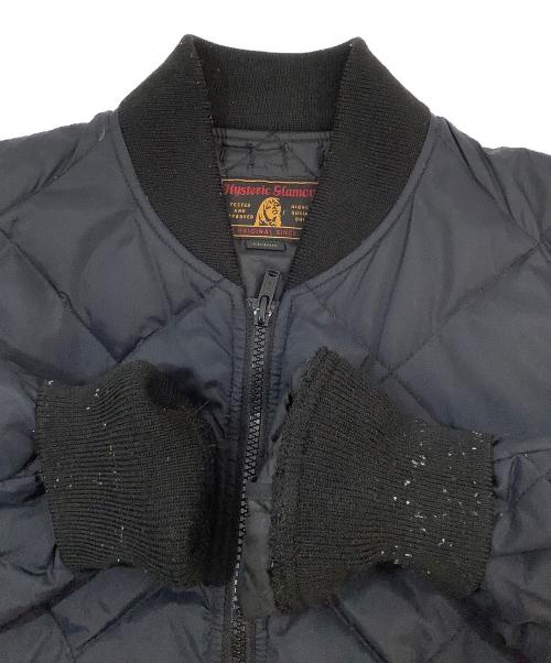 Hysteric Glamour（ヒステリックグラマー）Hysteric Glamour (ヒステリックグラマー) キルティングジャケット ブラック サイズ:Mの古着・服飾アイテム