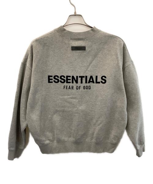 ESSENTHALS（エッセンシャルズ）ESSENTHALS (エッセンシャルズ) 裏起毛スウェット グレー サイズ:Sの古着・服飾アイテム