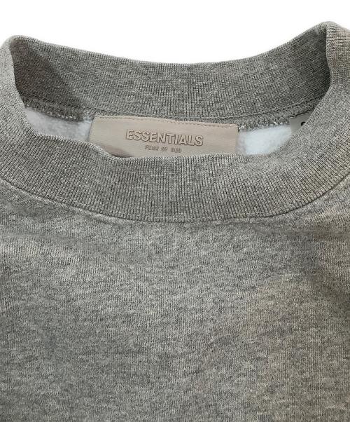 ESSENTHALS（エッセンシャルズ）ESSENTHALS (エッセンシャルズ) 裏起毛スウェット グレー サイズ:Sの古着・服飾アイテム