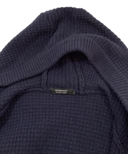 BURBERRY BLACK LABEL（バーバリーブラックレーベル）BURBERRY BLACK LABEL (バーバリーブラックレーベル) ニットジャケット ネイビー サイズ:2の古着・服飾アイテム