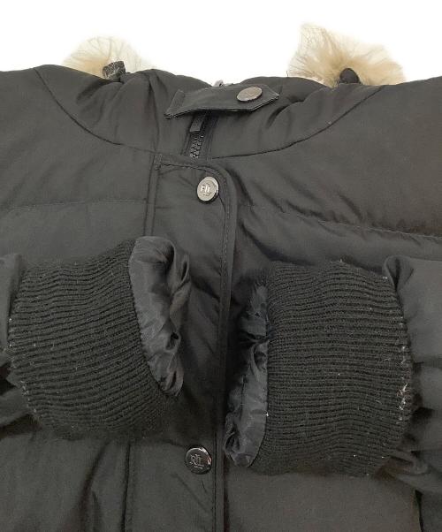LAUREN RALPH LAUREN（ローレンラルフローレン）LAUREN RALPH LAUREN (ローレンラルフローレン) ダウンコート ブラック サイズ:Mの古着・服飾アイテム