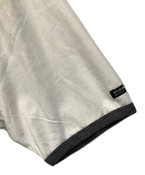 BURBERRY BLACK LABEL（バーバリーブラックレーベル）BURBERRY BLACK LABEL (バーバリーブラックレーベル) 半袖カットソー ブラック×ブラウン サイズ:3の古着・服飾アイテム