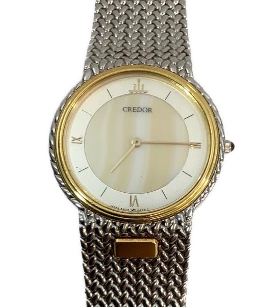 CREDOR（クレドール）CREDOR (クレドール) リストウォッチ ホワイトの古着・服飾アイテム