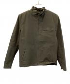 Schott×Billabongショット×ビラボン）の古着「シングルライダースジャケット」｜グリーン×ブラック