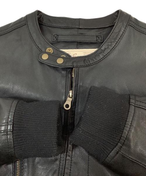 AVIREX（アヴィレックス）AVIREX (アヴィレックス) ライダースジャケット ブラック サイズ:Mの古着・服飾アイテム