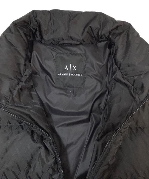 ARMANI EXCHANGE（アルマーニ エクスチェンジ）ARMANI EXCHANGE (アルマーニ エクスチェンジ) ダウンジャケット ブラック サイズ:Lの古着・服飾アイテム