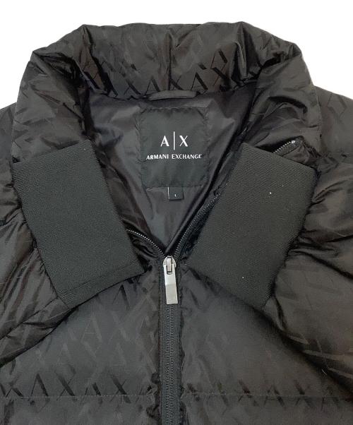 ARMANI EXCHANGE（アルマーニ エクスチェンジ）ARMANI EXCHANGE (アルマーニ エクスチェンジ) ダウンジャケット ブラック サイズ:Lの古着・服飾アイテム