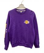 New Era×X-LARGEニューエラ×エクストララージ）の古着「スウェット」｜パープル