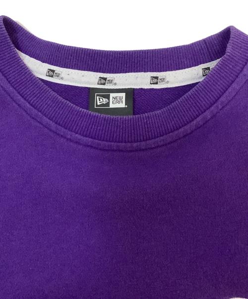 New Era（ニューエラ）New Era (ニューエラ) X-LARGE (エクストララージ) スウェット パープル サイズ:Mの古着・服飾アイテム