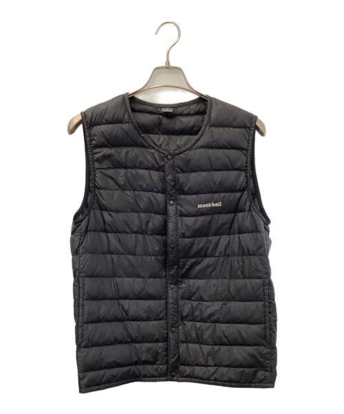 mont-bell（モンベル）mont-bell (モンベル) ダウンベスト ブラック サイズ:Mの古着・服飾アイテム
