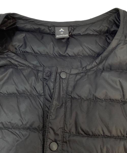 mont-bell（モンベル）mont-bell (モンベル) ダウンベスト ブラック サイズ:Mの古着・服飾アイテム
