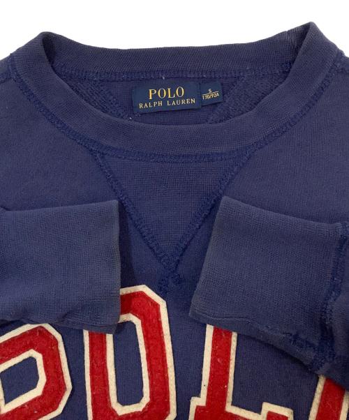 POLO RALPH LAUREN（ポロ・ラルフローレン）POLO RALPH LAUREN (ポロ・ラルフローレン) スウェット ネイビー サイズ:Sの古着・服飾アイテム