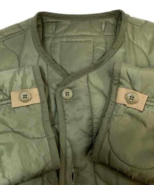 AVIREX（アヴィレックス）AVIREX (アヴィレックス) キルティングジャケット グリーン サイズ:記載なしの古着・服飾アイテム