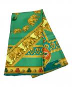 Cartierカルティエ）の古着「スカーフ」｜グリーン