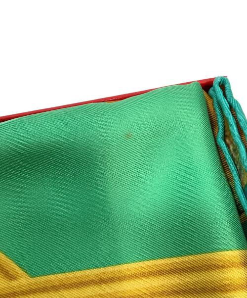 Cartier（カルティエ）Cartier (カルティエ) スカーフ グリーンの古着・服飾アイテム