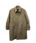 BURBERRY LONDON（バーバリーロンドン）の古着「ライナー付ステンカラーコート」｜オリーブ