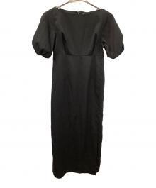 Louren（ローレン）の古着「半袖ワンピース」｜ブラック