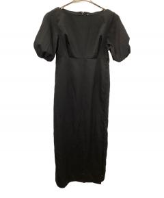 中古・古着通販】DIESEL (ディーゼル) 半袖ワンピース ブラック サイズ