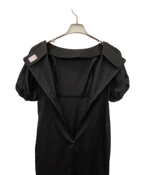 Louren（ローレン）Louren (ローレン) 半袖ワンピース ブラック サイズ:Sの古着・服飾アイテム