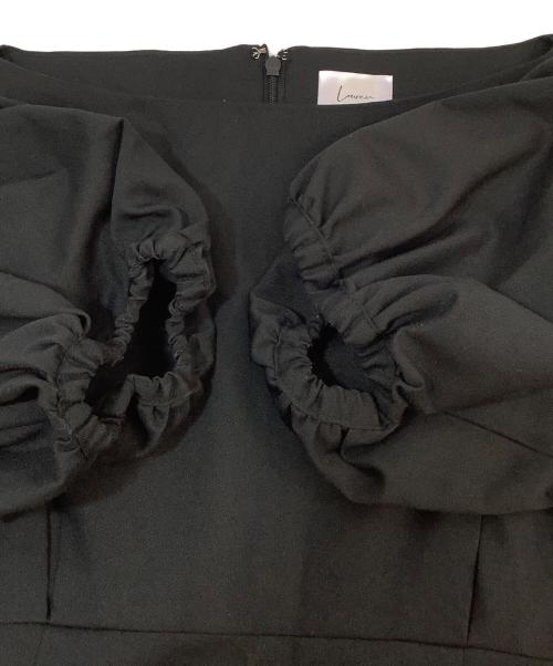 Louren（ローレン）Louren (ローレン) 半袖ワンピース ブラック サイズ:Sの古着・服飾アイテム