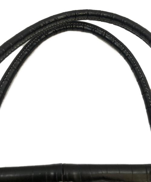 nano・universe（ナノ・ユニバース）nano・universe (ナノ・ユニバース) トートバッグ ブラックの古着・服飾アイテム