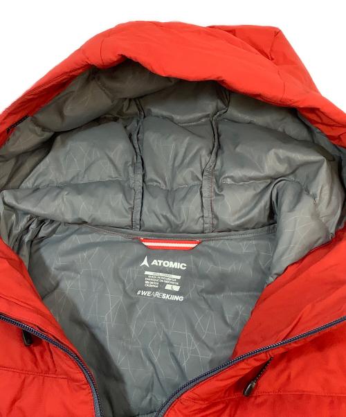 ATOMIC（アトミック）ATOMIC (アトミック) ダウンジャケット レッド サイズ:Lの古着・服飾アイテム