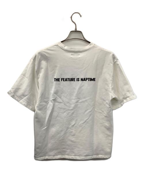 Naptime（ナップタイム）Naptime (ナップタイム) 半袖カットソー ホワイト サイズ:Mの古着・服飾アイテム