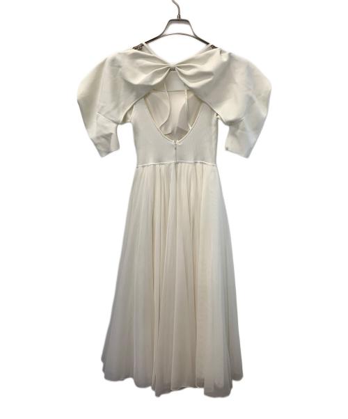 Snidel（スナイデル）Snidel (スナイデル) Chacott (チャコット) 半袖ワンピース アイボリー サイズ:1 未使用品の古着・服飾アイテム