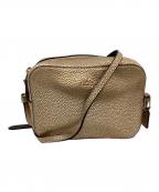 COACHコーチ）の古着「ショルダーバッグ」｜ゴールド