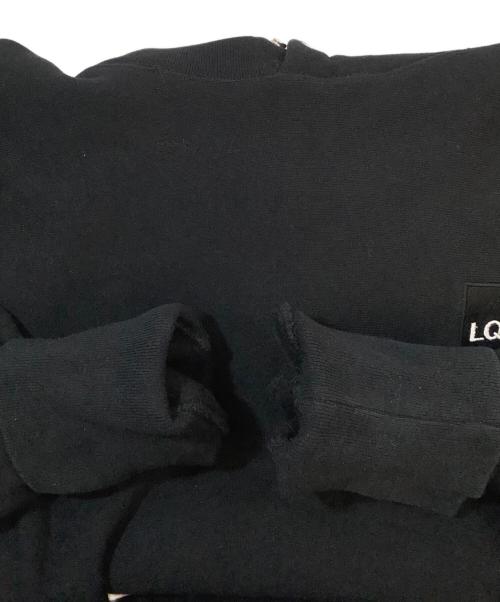 LQQK STUDIO（ルックスタジオ）LQQK STUDIO (ルックスタジオ) プルオーバーパーカー ブラック サイズ:Mの古着・服飾アイテム