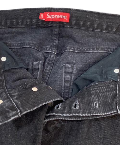 SUPREME（シュプリーム）SUPREME (シュプリーム) Stone Washed Black Slim Jean ブラック サイズ:SIZE 81cm (W32)の古着・服飾アイテム