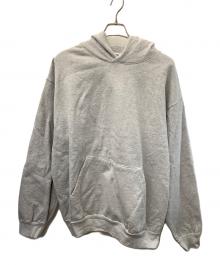 LOS ANGELES APPAREL（ロサンゼルスアパレル）の古着「プルオーバーパーカー」｜グレー