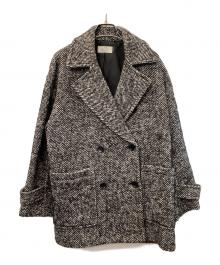 JOURNAL STANDARD relume（ジャーナルスタンダード レリューム）の古着「Pコート」｜ブラック