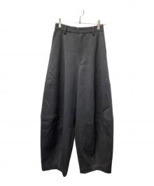 Curensology（カレンソロジー）の古着「TWダブルクロスパンツワイドパンツ」｜ブラック
