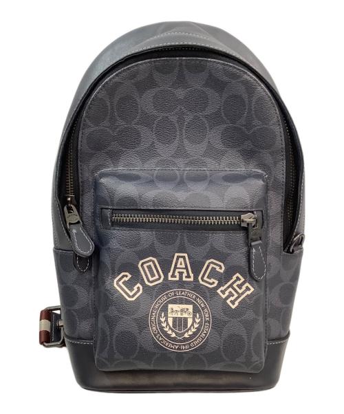 COACH（コーチ）COACH (コーチ) ボディバッグ グレーの古着・服飾アイテム