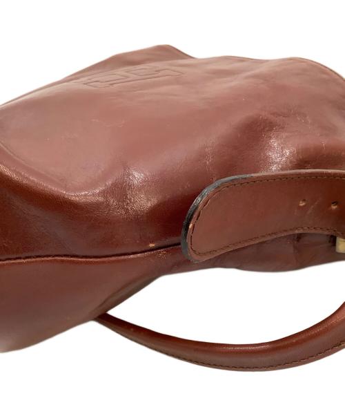 HIROFU（ヒロフ）HIROFU (ヒロフ) ハンドバッグ レッドの古着・服飾アイテム