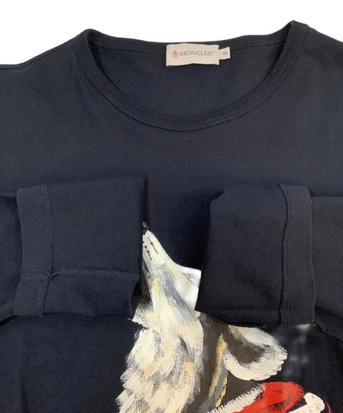 MONCLER（モンクレール）MONCLER (モンクレール) 長袖カットソー ネイビー サイズ:Sの古着・服飾アイテム