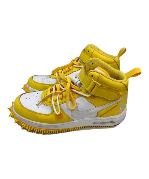 NIKE（ナイキ）NIKE (ナイキ) Air Force 1 Mid SP LTHR ホワイト×イエロー サイズ:29cmの古着・服飾アイテム