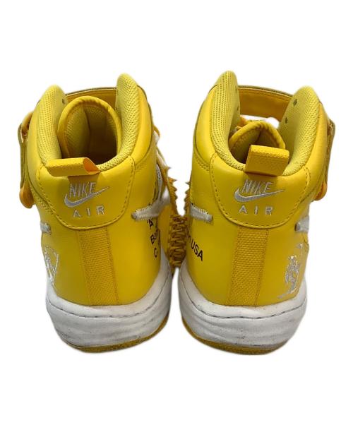 NIKE（ナイキ）NIKE (ナイキ) Air Force 1 Mid SP LTHR ホワイト×イエロー サイズ:29cmの古着・服飾アイテム