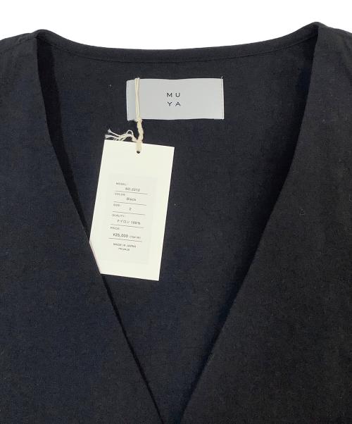 MUYA（ムヤ）MUYA (ムヤ) リバリーコート ブラック サイズ:2 未使用品の古着・服飾アイテム