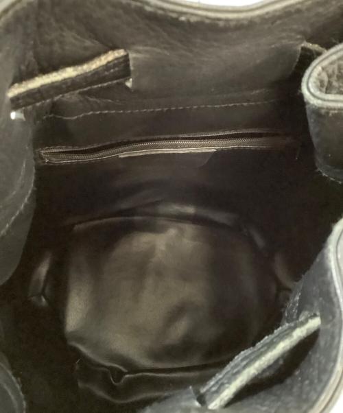 Cartier（カルティエ）Cartier (カルティエ) 巾着ショルダーバッグ ブラックの古着・服飾アイテム