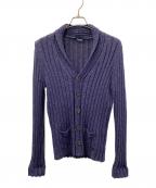 Drumohrドルモア）の古着「厚手カーディガン」｜ネイビー