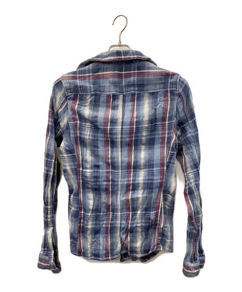 Junhashimoto（ジュンハシモト）Junhashimoto (ジュンハシモト) 長袖シャツ ブルー サイズ:3の古着・服飾アイテム