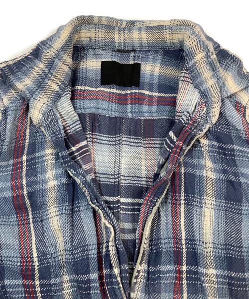 Junhashimoto（ジュンハシモト）Junhashimoto (ジュンハシモト) 長袖シャツ ブルー サイズ:3の古着・服飾アイテム