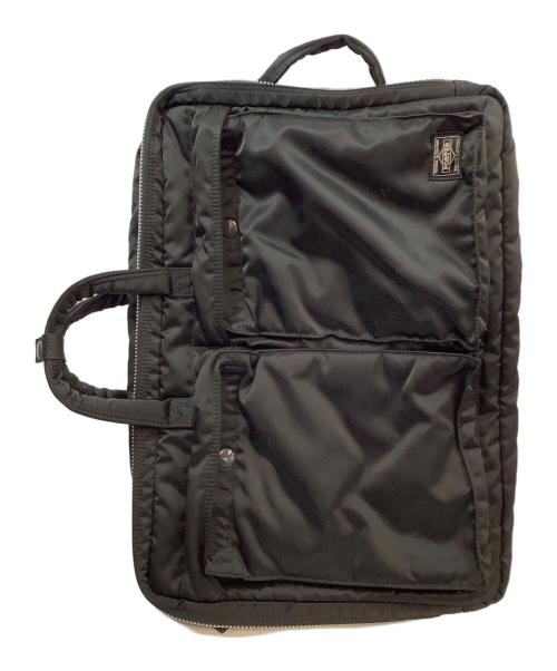 PORTER（ポーター）PORTER (ポーター) 3WAY BRIEFCASE ブラックの古着・服飾アイテム